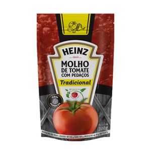 Molho de Tomate Heinz Tradicional Pouch 300g