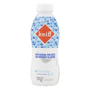 Kefir Keiff Integral Zero Lactose Garrafa 500g