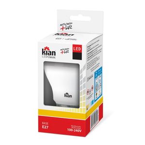 Lâmpada Led Kian 9W 3000K Bivolt