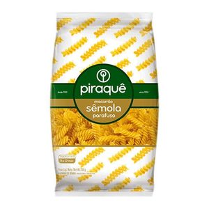 Macarrão de Sêmola Parafuso Piraquê 750g