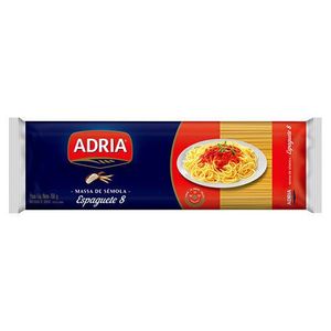 Macarrão de Sêmola Adria Espaguete N.8 750g