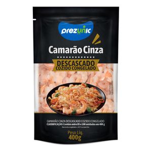 Camarão Prezunic Descascado 85/100 Congelado 400g