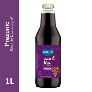 Suco Prezunic Uva Integral Vidro 1l