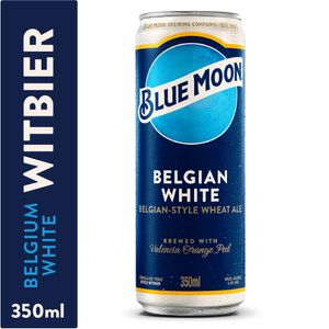Cerveja Blue Moon Belgian Whit Ale Lata 350ml