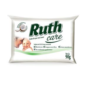 Sabão de Coco Ruth Barra 90g