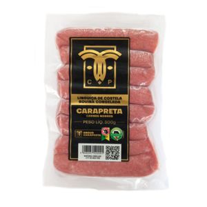 Linguiça Bovina Cara Preta Congelada 300g