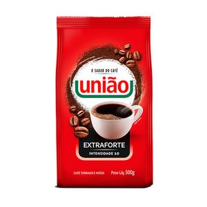 Café em Pó União Torrado e Moído Extraforte Pouch 500g