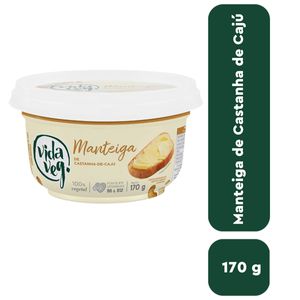 Manteiga Vida Veg Castanha de Caju 170g