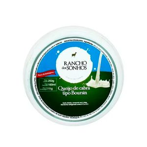 Queijo de Cabra Rancho dos Sonhos Boursin p/ Aperitivo 250g