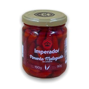 Pimenta Malagueta Imperador Vidro 90g