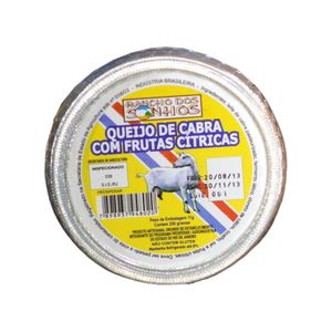Queijo de Cabra Rancho dos Sonhos c/ Frutas Cítricas 250g
