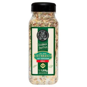 Sal de Parrilla Br Spices p/ Churrasco c/ Chimichurri Vidro 1.01Kg