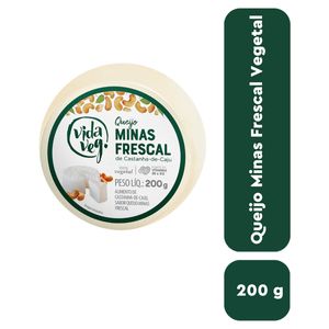 Queijo Minas Frescal Vida Veg Castanha de Caju 200g