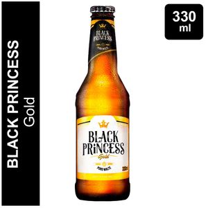 Cerveja Black Princess Gold Puro Malte Long Neck 330ml