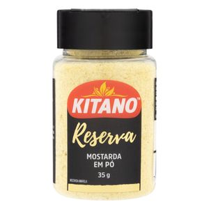 Mostarda em Pó Kitano Reserva Frasco 35g