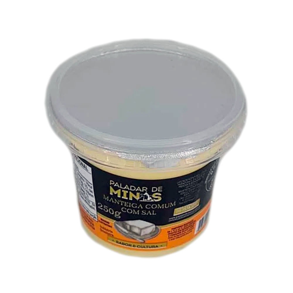 Manteiga Paladar de Minas c/ Sal 250g