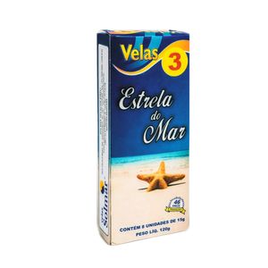 Vela Estrela do Mar N.3 c/ 8 Unid