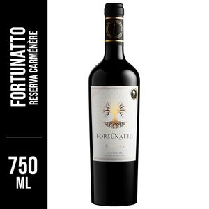 Vinho Chileleno Fortunatto Carmenere Reserva Seco Tinto 750ml