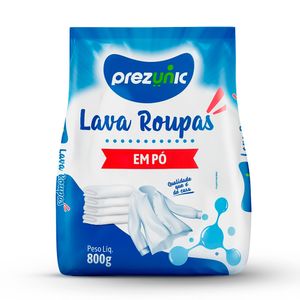 Lava Roupas em Pó Prezunic Pacote 800g