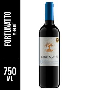 Vinho Chileleno Fortunatto Merlot Seco Tinto 750ml