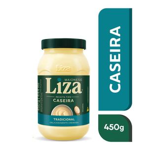 Maionese Liza Caseira Tradicional Pote 450g