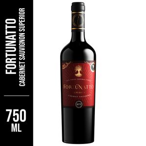 Vinho Chileno Fortunatto Cabernet Sauvignon Superior Seco Tinto 750ml