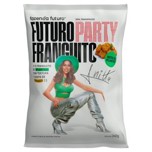 Franguito Fazenda Futuro Vegetal Anitta Party Pacote 240g