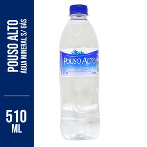 Água Mineral Pouso Alto s/ Gás Pet 510ml