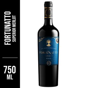 Vinho Chileno Fortunatto Merlot Superior Seco Tinto 750ml