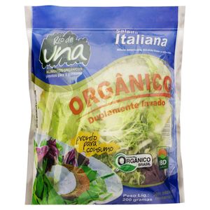 Salada de Alface Italiana Rio de Una Orgânica Higienizada 200g