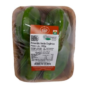 Pimentão Verde Orgânico Rio de Una 350g