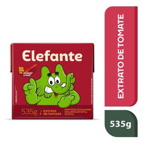 Extrato de Tomate Elefante Caixa 535g