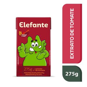 Extrato de Tomate Elefante Caixa 275g