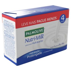 Sabonete em Barra Palmolive Nutri-Milk 340g Leve + Pague -