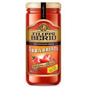 Molho de Tomate Fillipo Berio Arrabia Vidro 340g