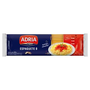 Macarrão de Sêmola Adria Espaguete N.8 400g