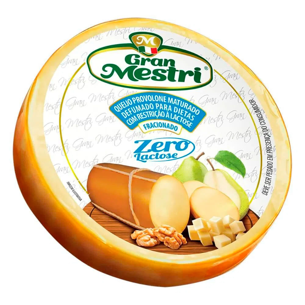 Queijo Provolone Gran Mestri Defumado Zero Lactose Provolone Prezunic