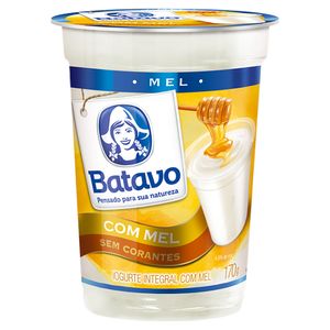 Iogurte Batavo Integral Mel Copo 170g