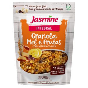 Cereal Matinal Jasmine Granola Mel e Frutas 250g