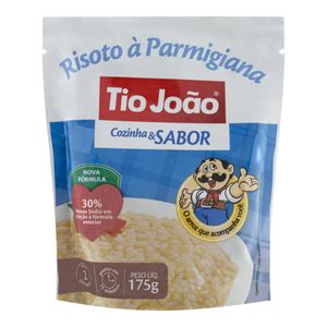 Risoto à Parmigiana Tio João Cozinha & Sabor Sachê 175g