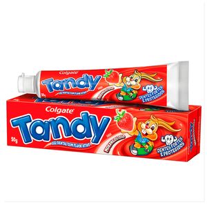 Gel Dental Infantil com Flúor Colgate Tandy Morango 50g