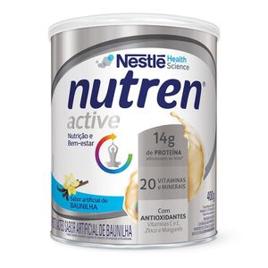 Suplemento Alimentar Nutren Active Nestlé Baunilha Lata 400g