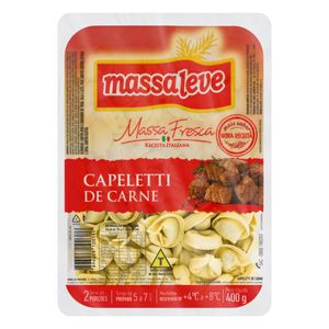 Capeletti Massa Leve Carne 400g
