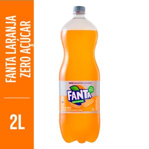 Refrigerante Fanta Pet Laranja Zero 2l