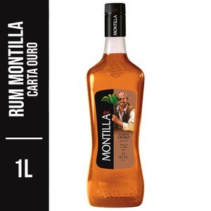 Rum Brasileiro Montilla Carta Ouro 1 Litro