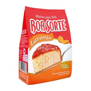 Mistura p/ Bolo Boa Sorte Laranja 400g