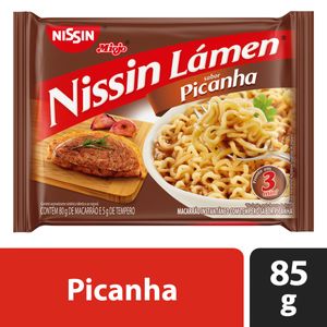 Macarrão Instatâneo Nissin Lámen Miojo Picanha 85g