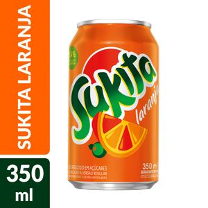 Refrigerante Sukita Laranja Lata 350ml