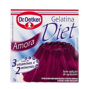 Gelatina em Pó Dr.Oetker Diet Amora 12g