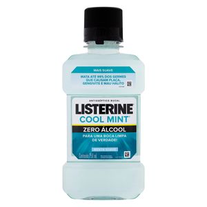 Enxaguante Antisséptico Bucal Listerine Zero Álcool Menta Suave 250ml